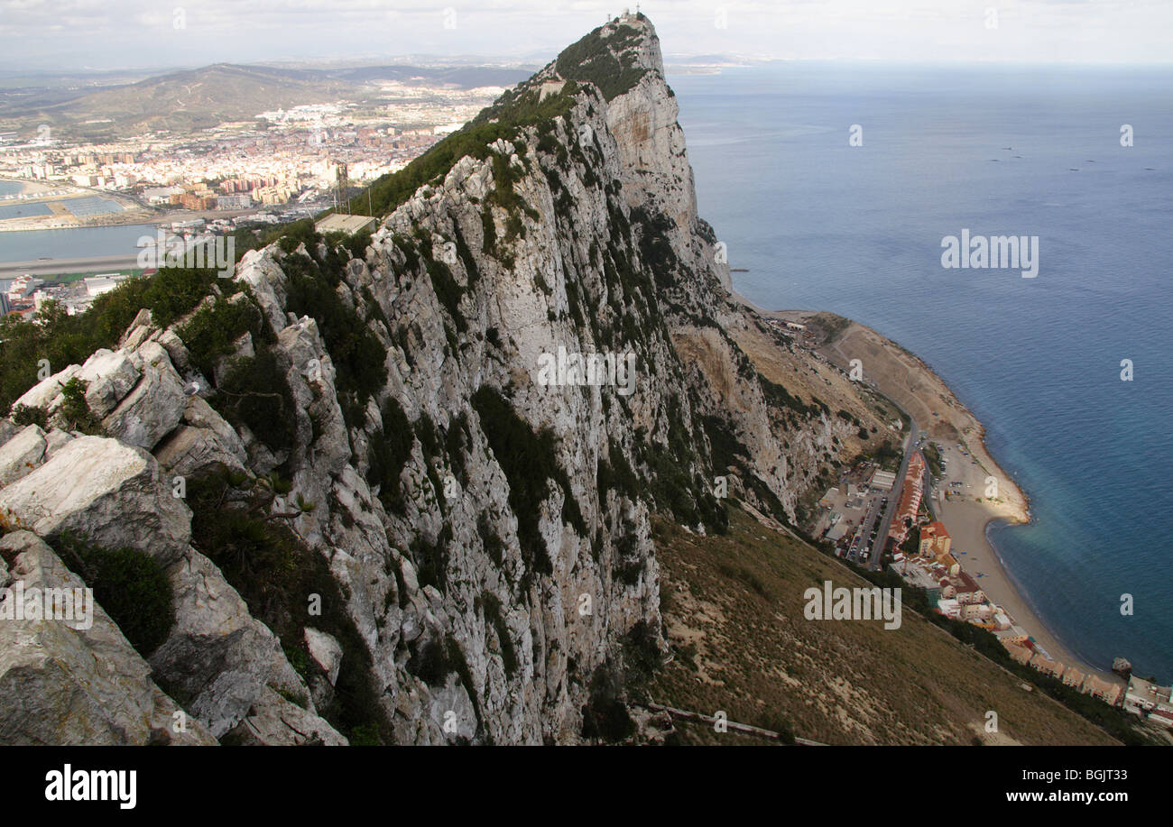 Rock of Gibraltar Stock Photo