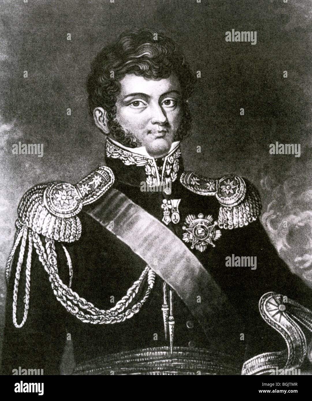 BERNARDO O'HIGGINS  (1778-1842) Chilean revolutionary Stock Photo