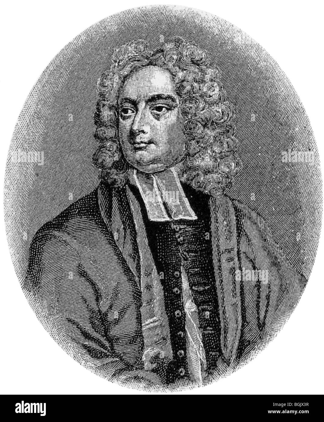 JONATHAN SWIFT - Irish satirist (1667-1745) Stock Photo