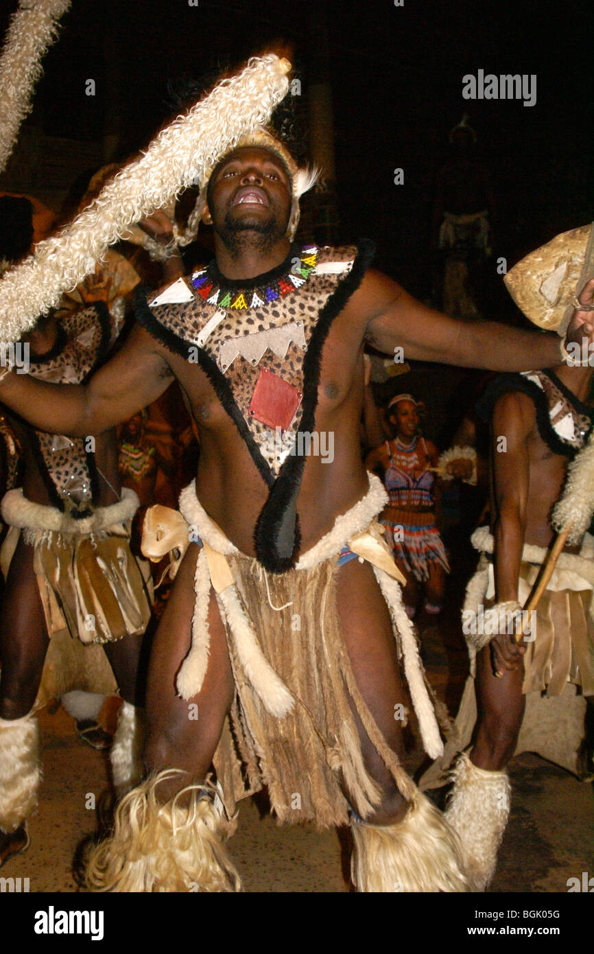 Zulu warriors dancing, Shakaland, South Africa Stock Photo Alamy