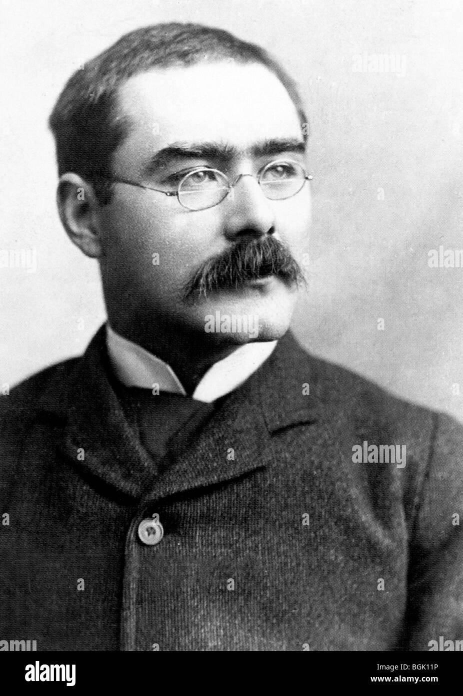 RUDYARD KIPLING English writer born 1865 in India. Died 1936 in England  Stock Photo - Alamy