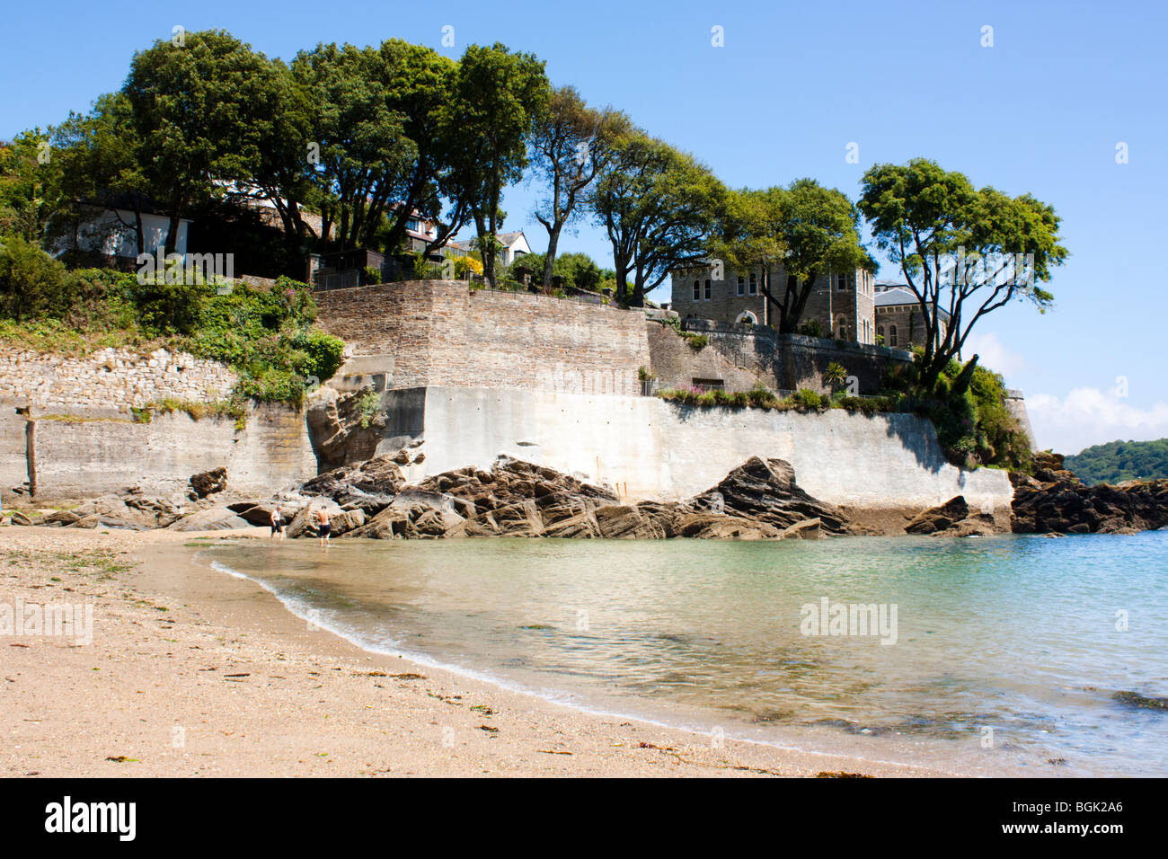 Ready Money Cove Fowey, Cornwall England UK Stock Photo