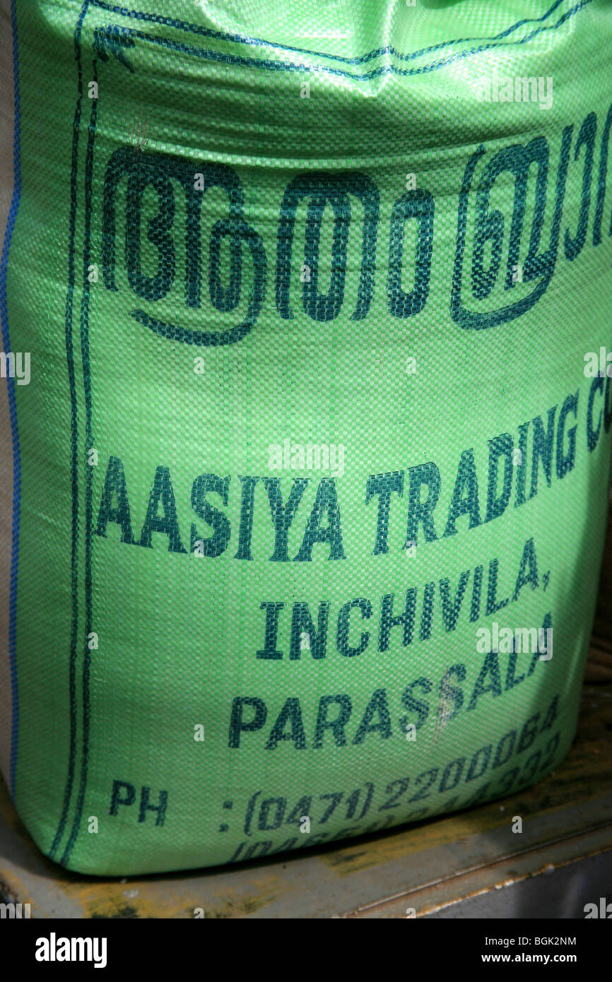 Sack of rice Stock Photo Alamy