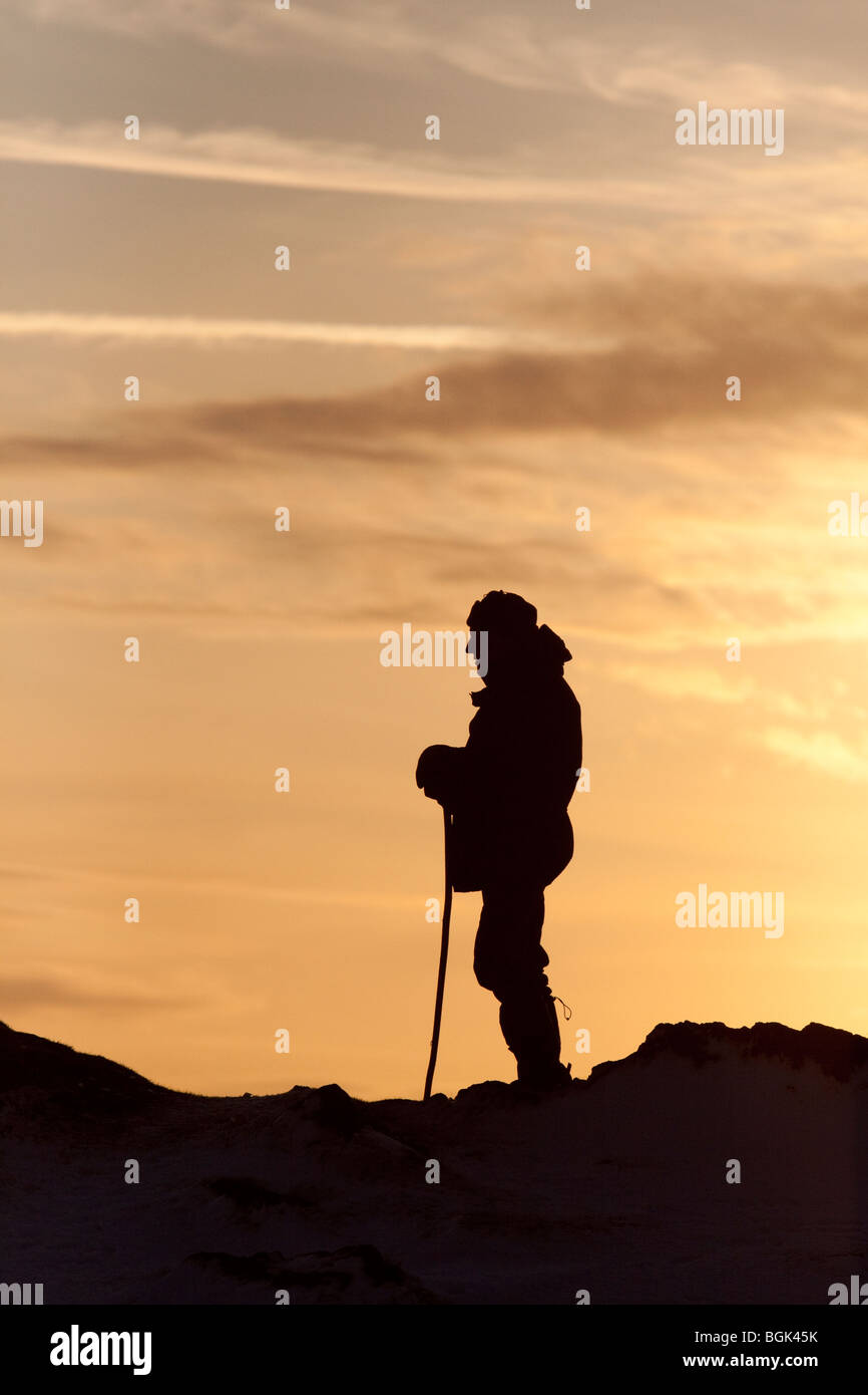Rambler walking silhouette hi-res stock photography and images - Alamy