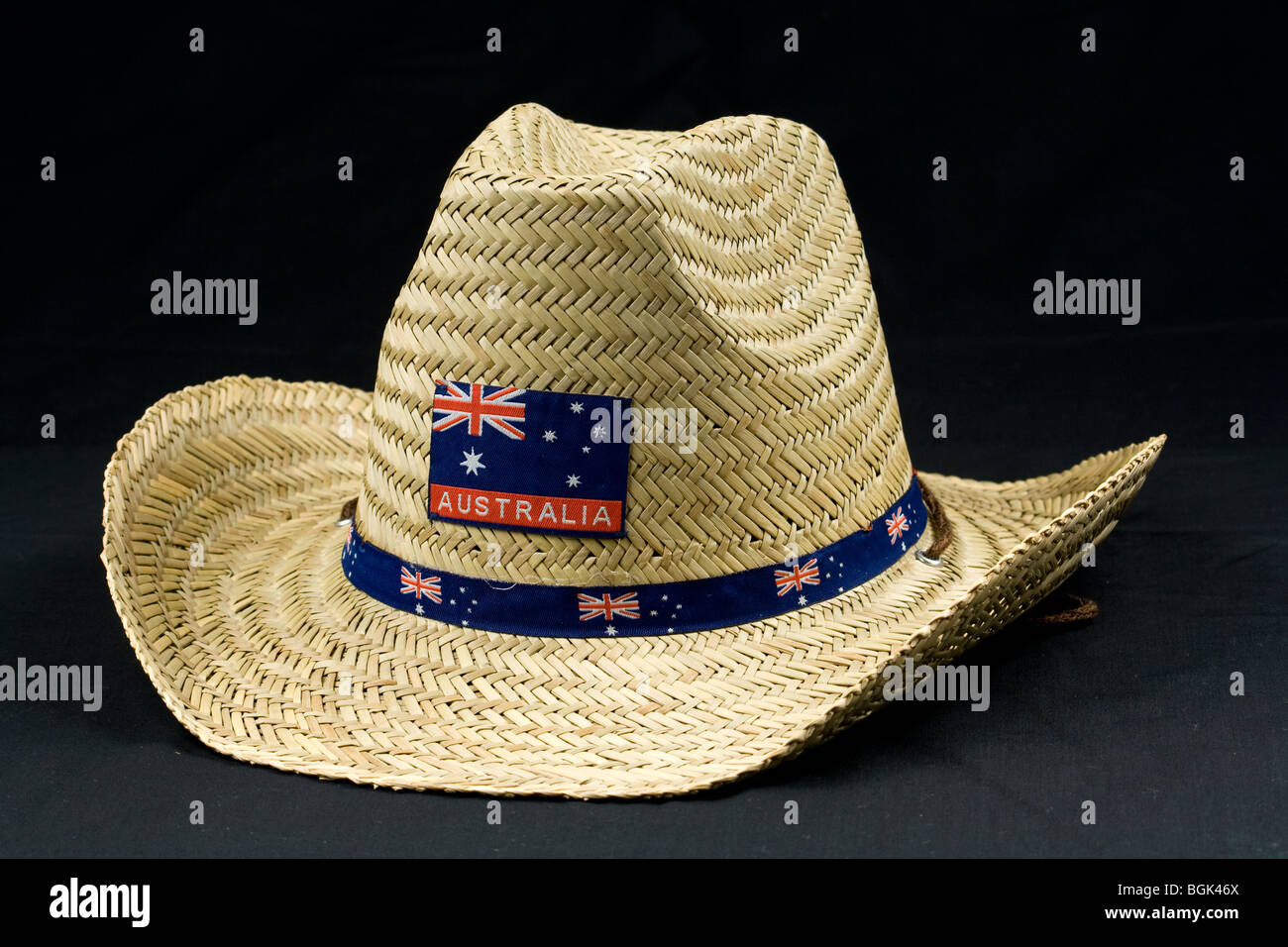Aussie Hat Stock Photo