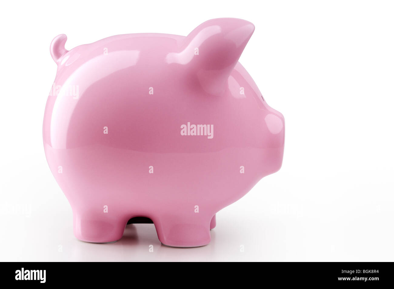 Piggy bank isolated on white background with clipping path Stock Photo ...