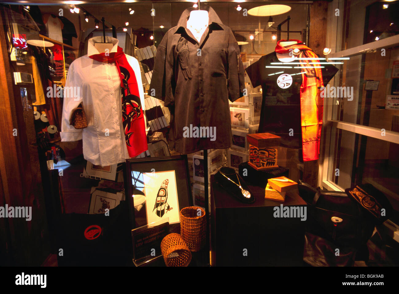 Clothing accessories store interiors hires stock photography and