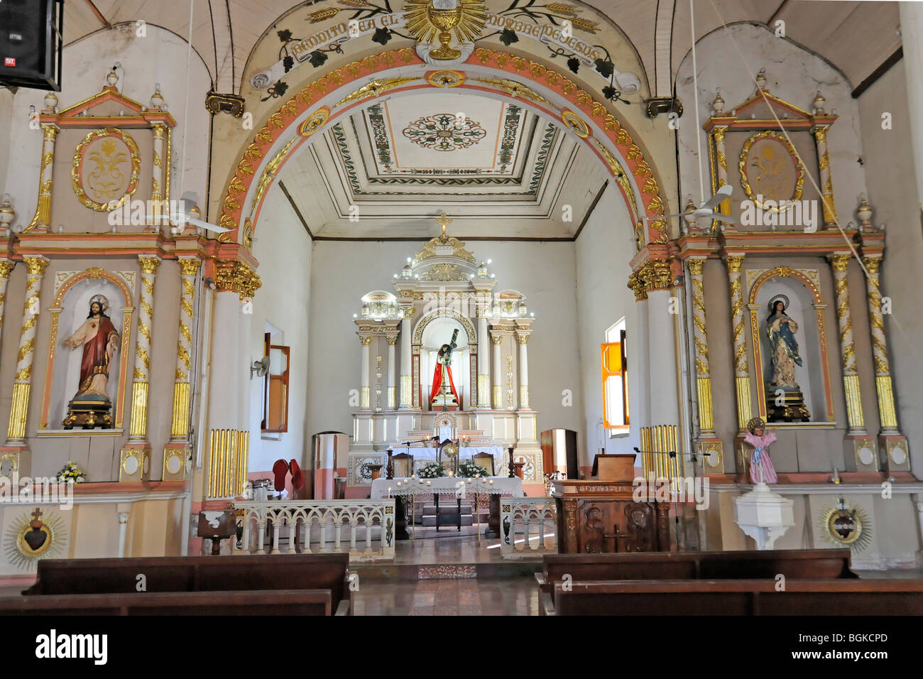 Interior, Church of El Calvario, Leon, Nicaragua, Central America Stock Photo - Alamy Interior, Church of El Calvario, Leon, Nicaragua, Central America Stock Photo - Alamy