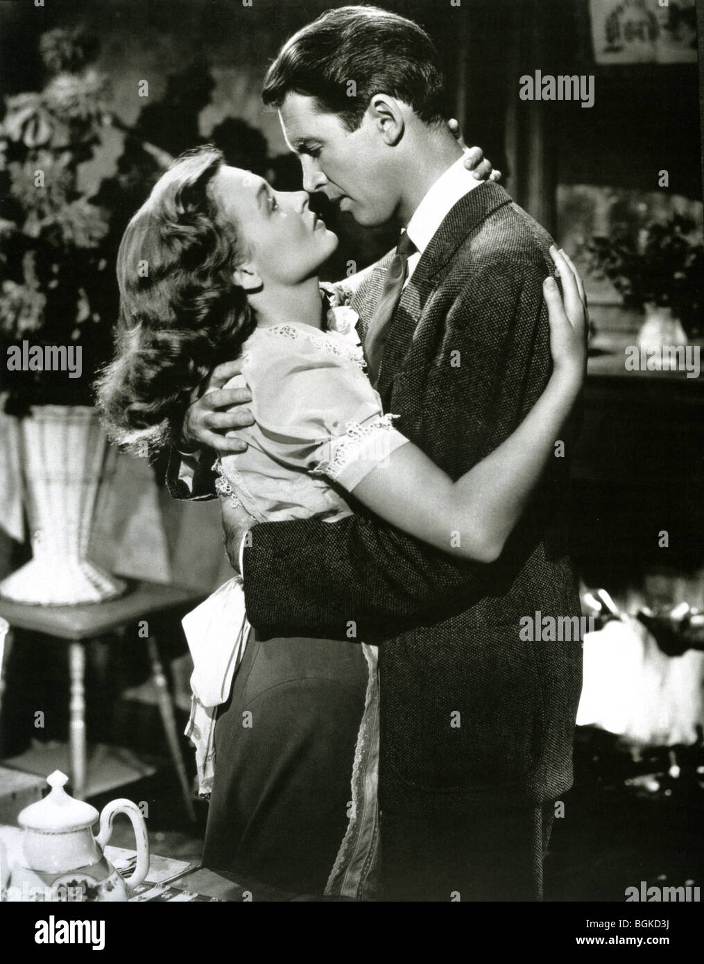 IT'S A WONDERFUL LIFE - 1946 RKO film with James Stewart and Donna Reed Stock Photo