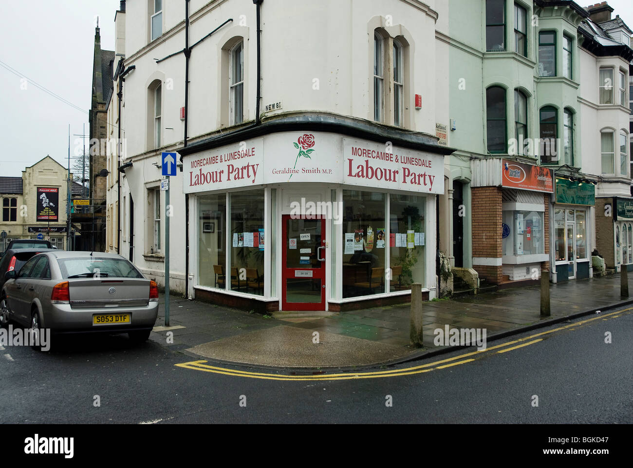 Morecambe and Lunesdale Labour Party offices Stock Photo