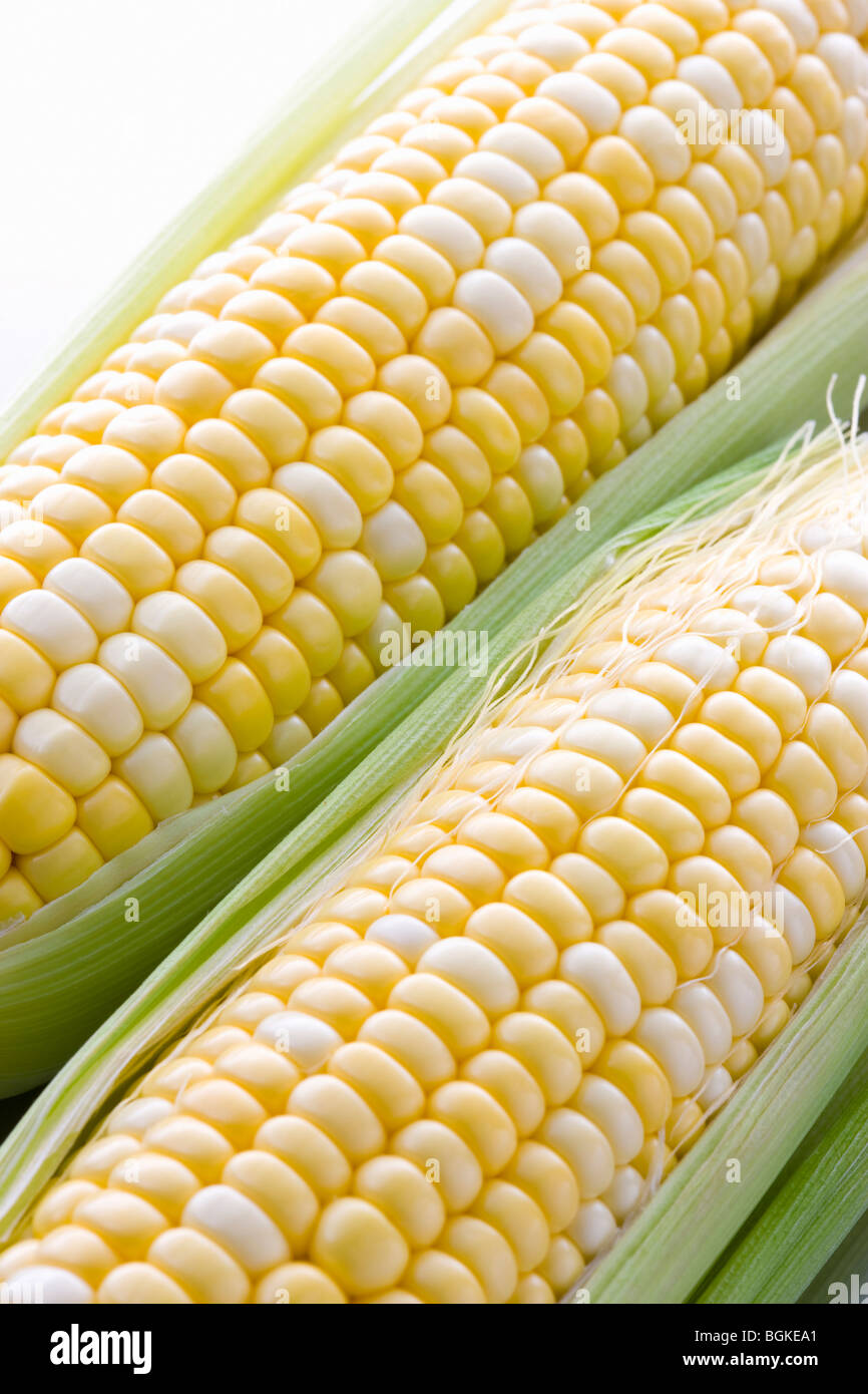 Sweetcorn High Resolution High angle shot sweetcorn hi-res stock photography and images - Alamy