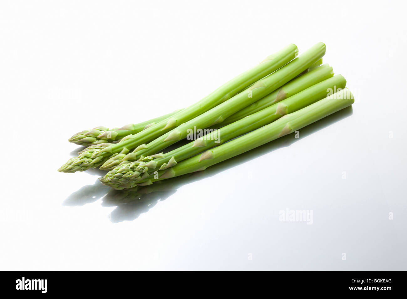 Bunch of asparagus Stock Photo