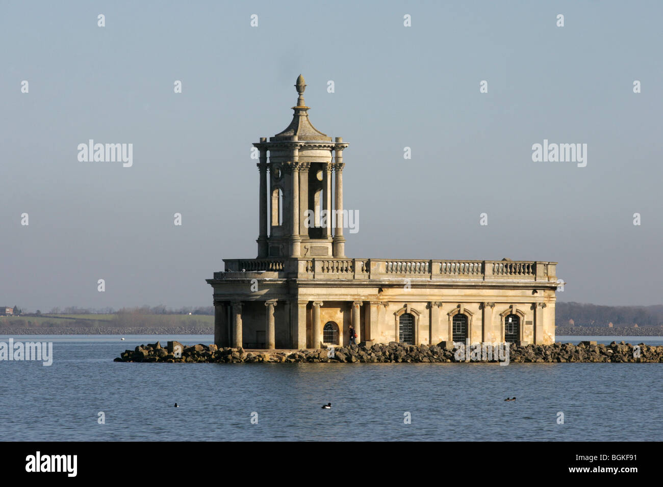 Rutland water normanton church hi-res stock photography and images - Alamy