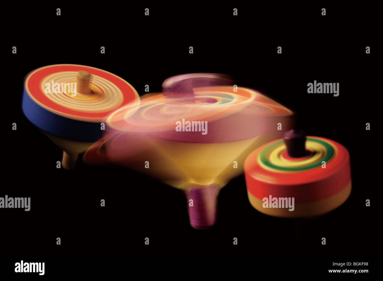 Spinning top for Japanese New Years game Stock Photo Alamy