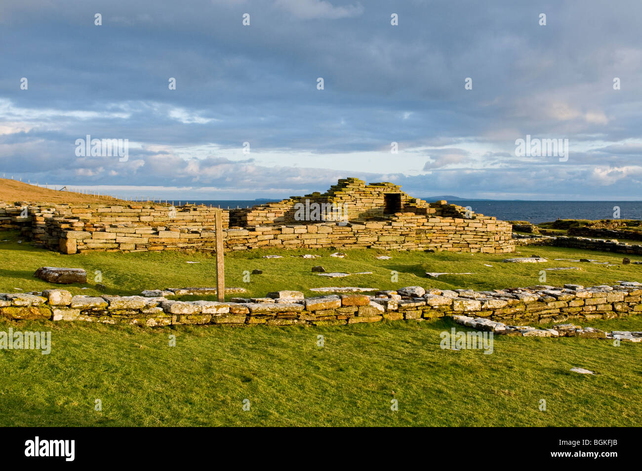 Brough of Birsay on the Mainland Orkney site of early Norse and Pictish ...