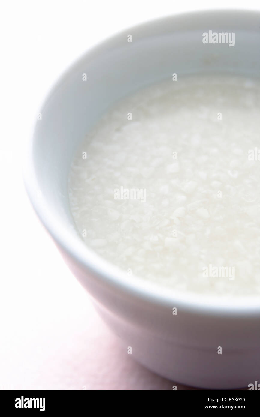 Sweet drink made from fermented rice Stock Photo - Alamy