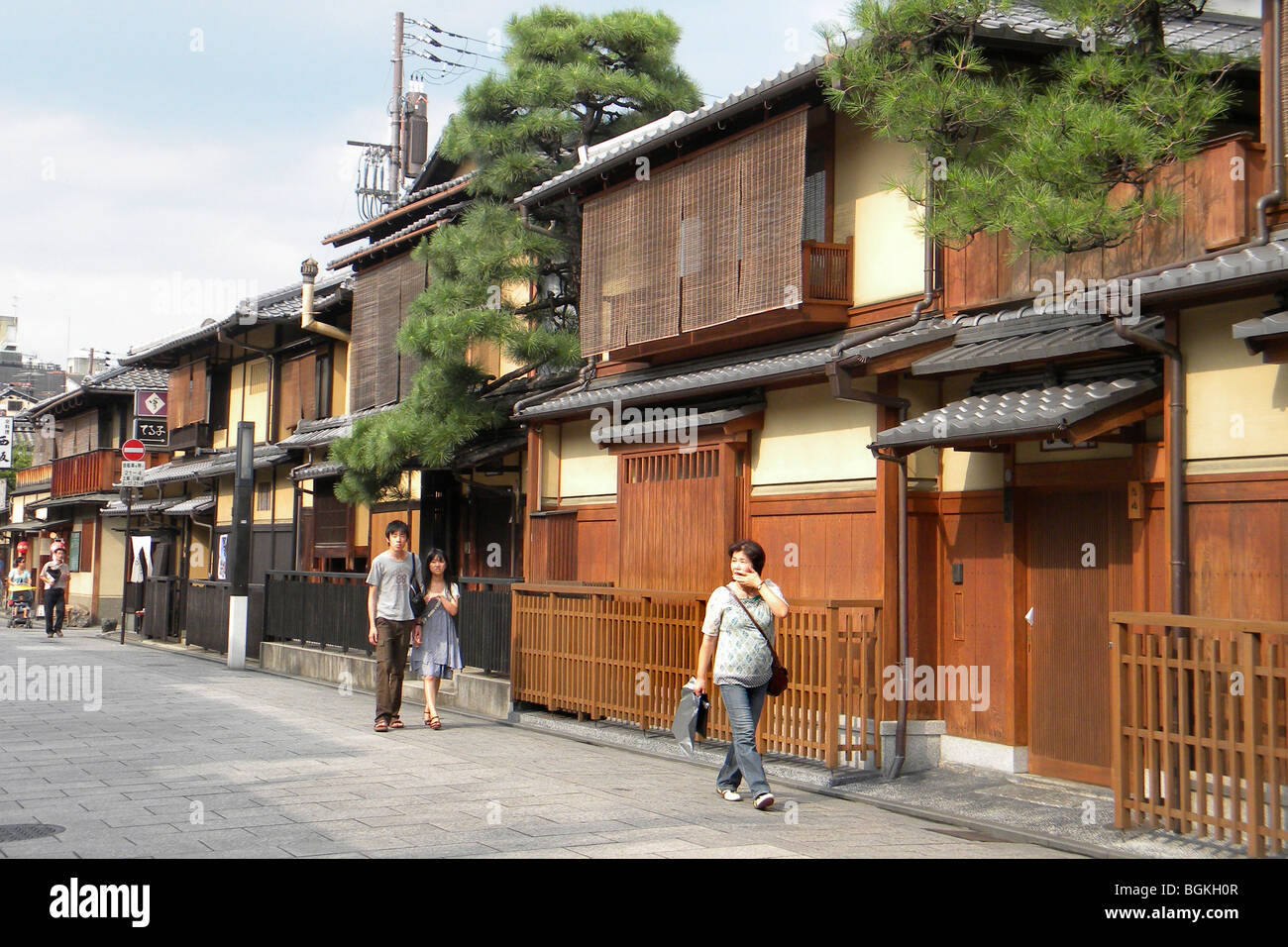 Gion tea house, Kyoto, Japan Stock Photo Alamy