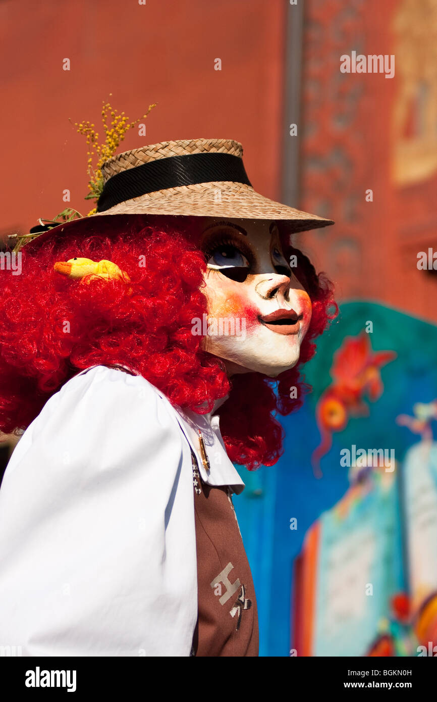 Basle carnival parade - Basler Fasnacht - Switzerland Stock Photo - Alamy