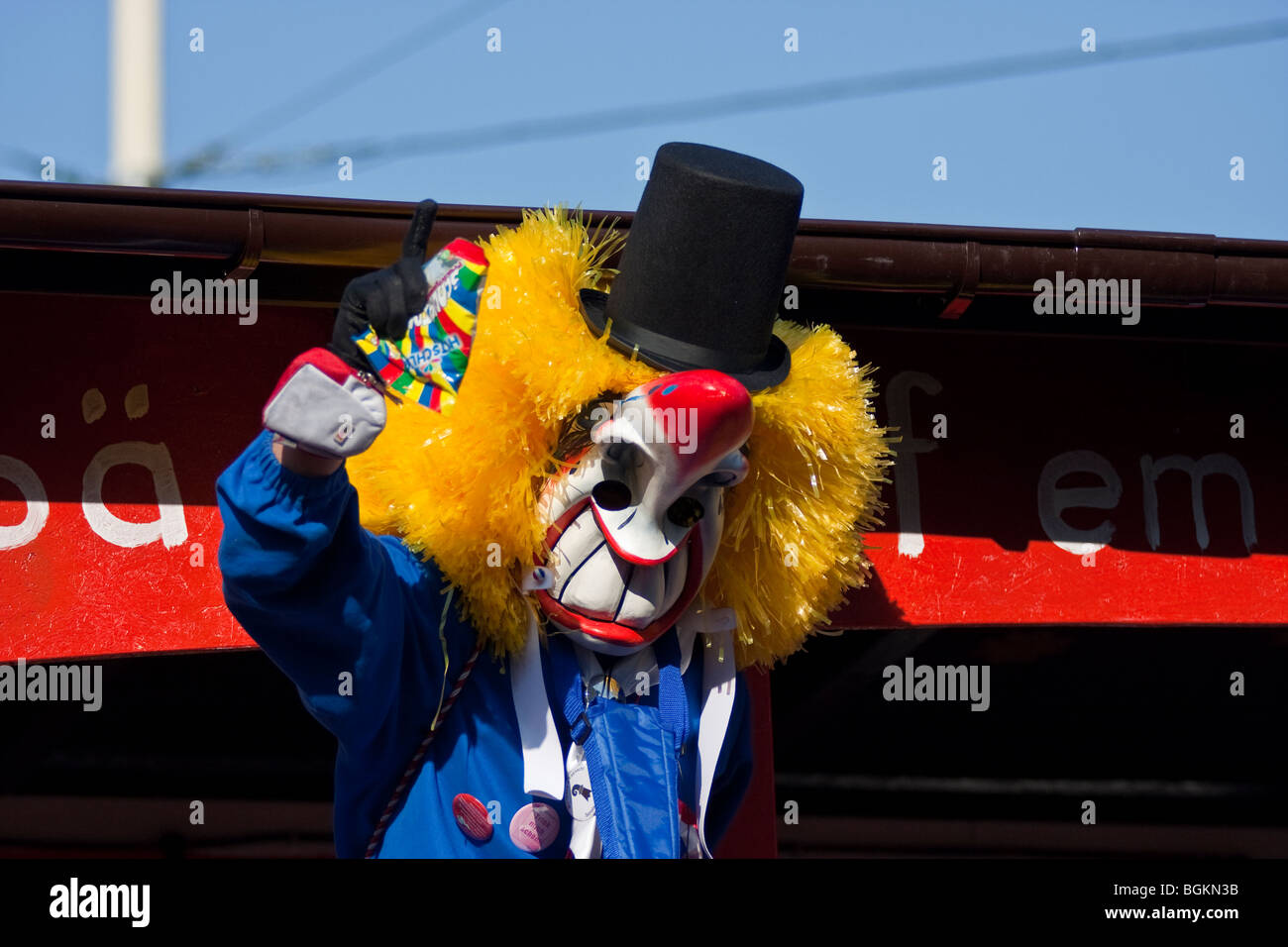 Basle carnival parade - Basler Fasnacht - Switzerland Stock Photo - Alamy