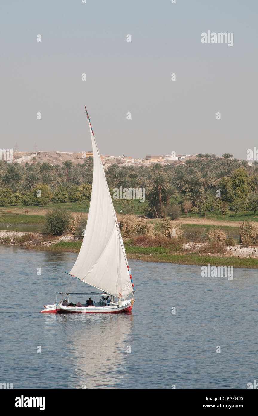 Nile river and cruise boat hi-res stock photography and images - Alamy