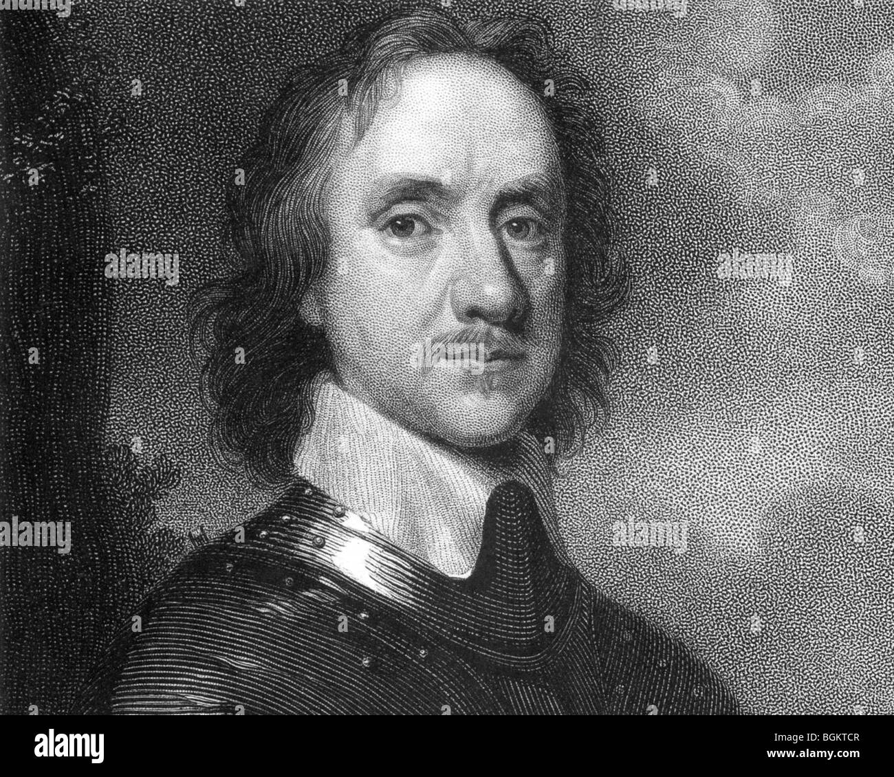 OLIVER CROMWELL - English soldier and statesman (1599-1658) Stock Photo