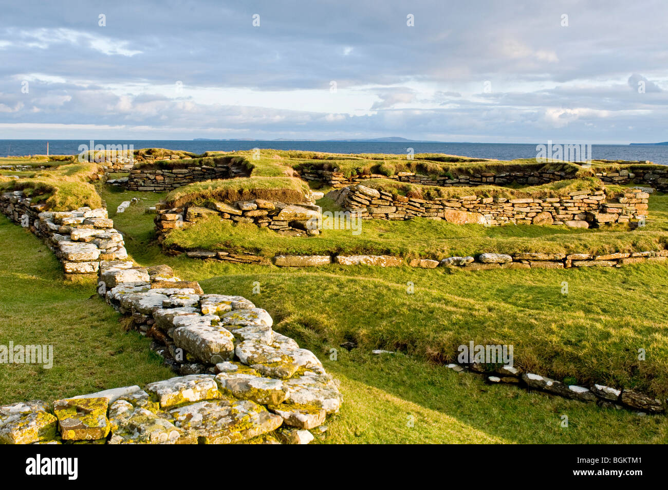 Brough Of Birsay On The Mainland Orkney Site Of Early Norse And Pictish 