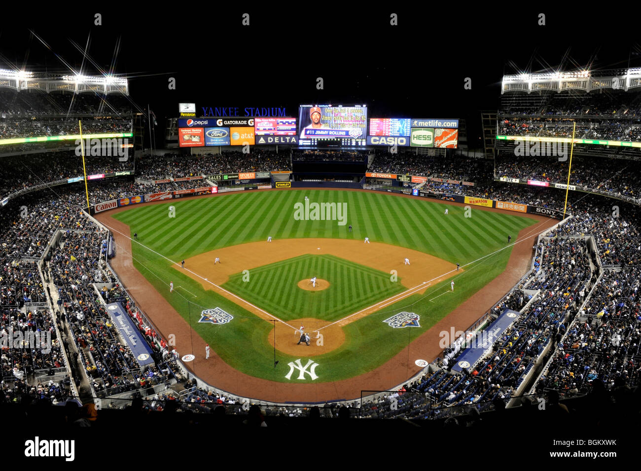 Yankee Stadium Stock Photo