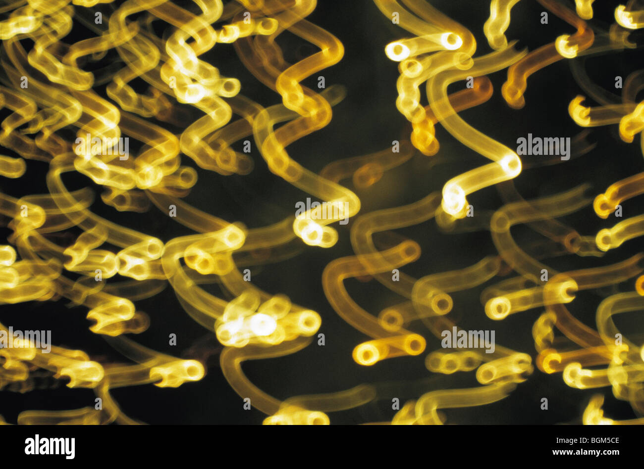 Blurred lights Stock Photo