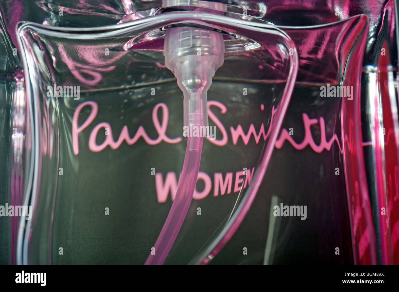 Bottle of Paul Smith for Women perfume, a female floral fragrance Stock Photo