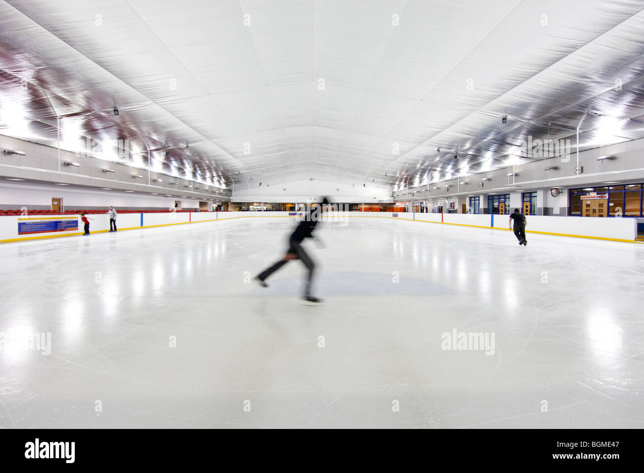 Blue Ice Solihull Ice Rink, Solihull Stock Photo Alamy
