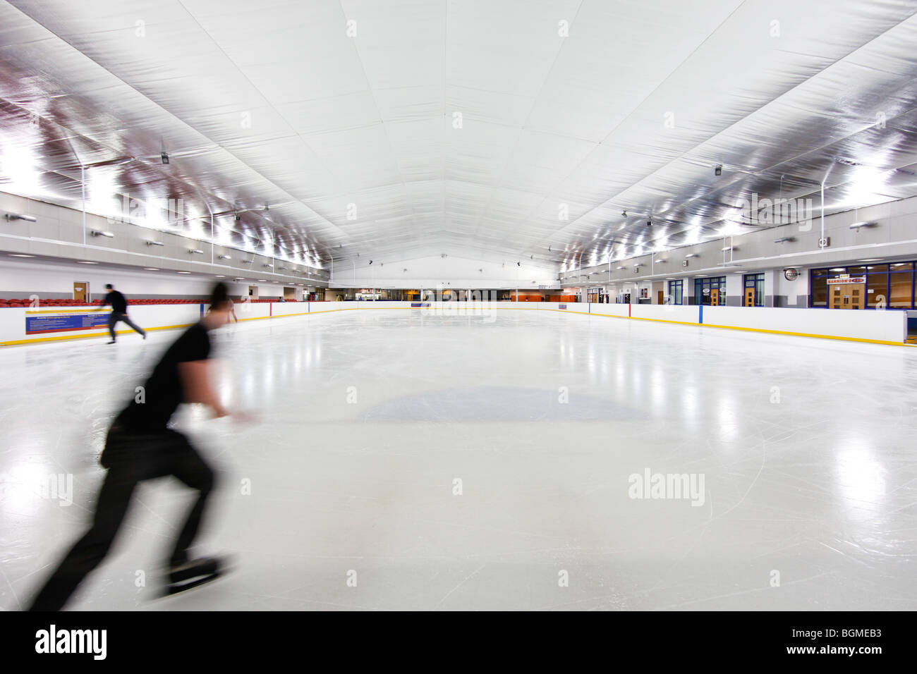Blue Ice Solihull Ice Rink, Solihull Stock Photo Alamy