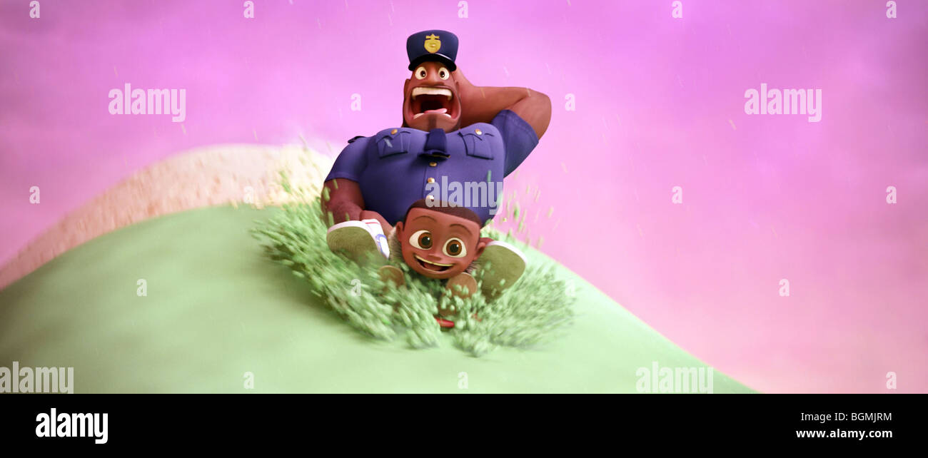 Cop From Cloudy With A Chance Of Meatballs Running Cloudy With A Chance Of Meatballs Cop