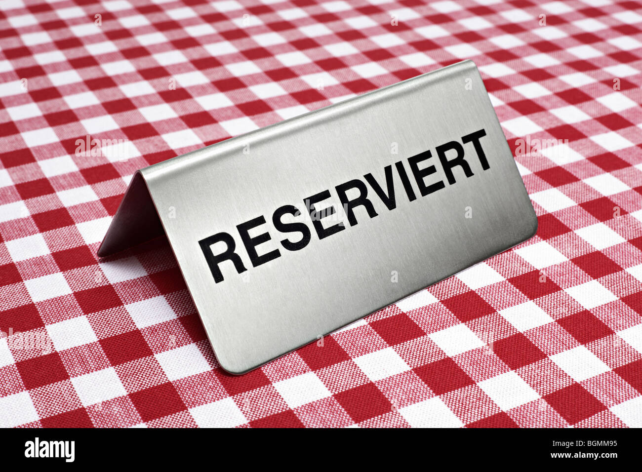 Reservierung tisch hires stock photography and images Alamy