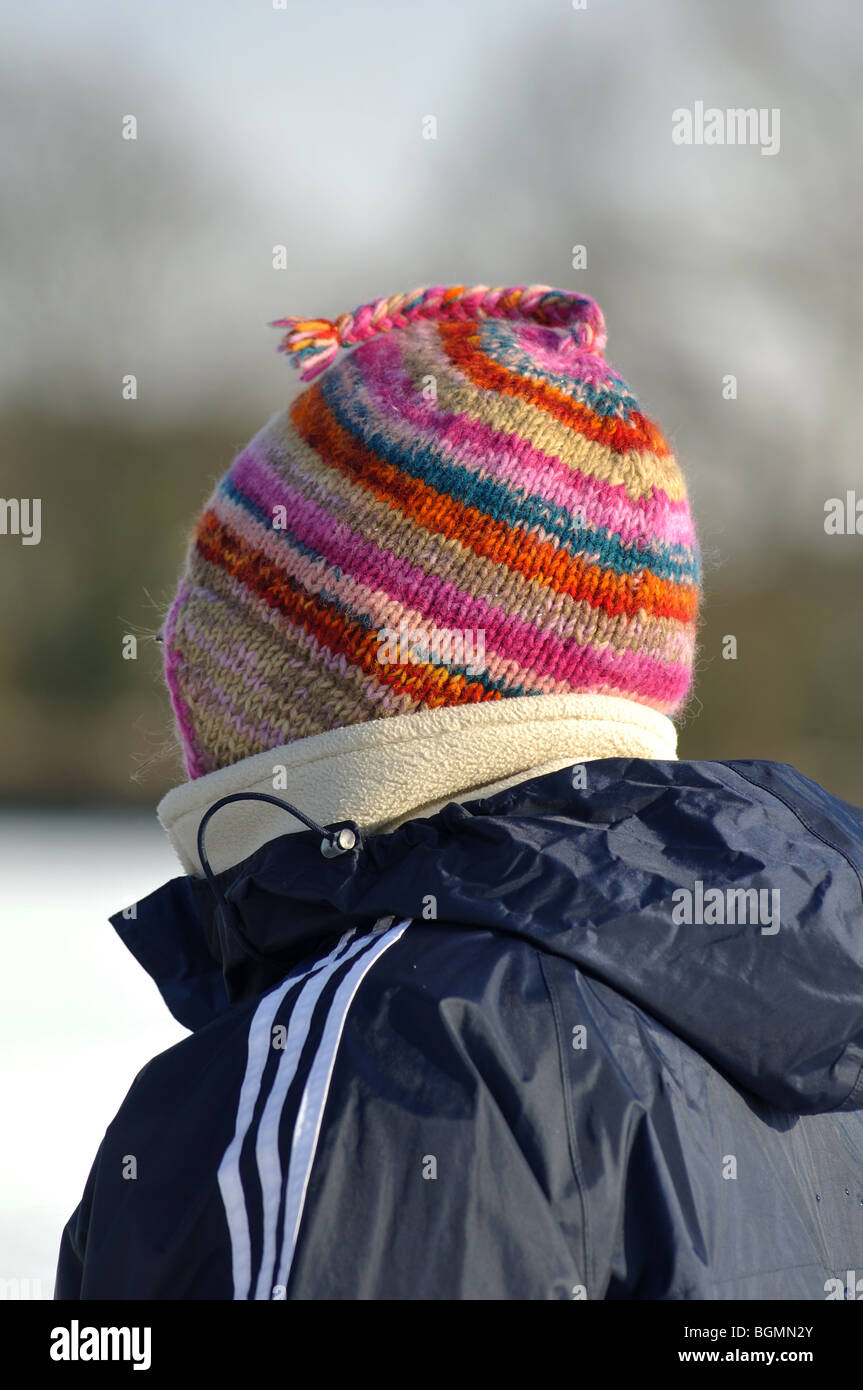 Colorful woolly hat hi-res stock photography and images - Alamy
