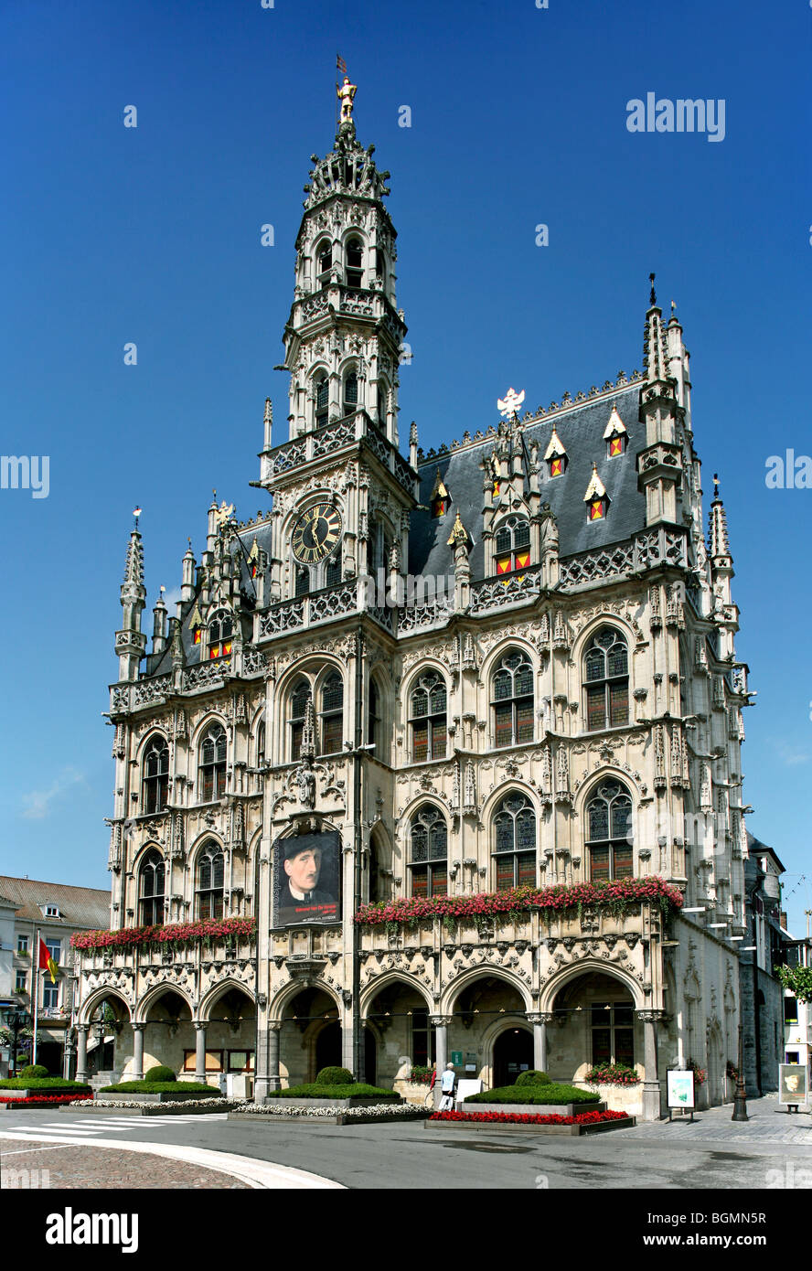 The Oudenaarde Town hall, Belgium Stock Photo