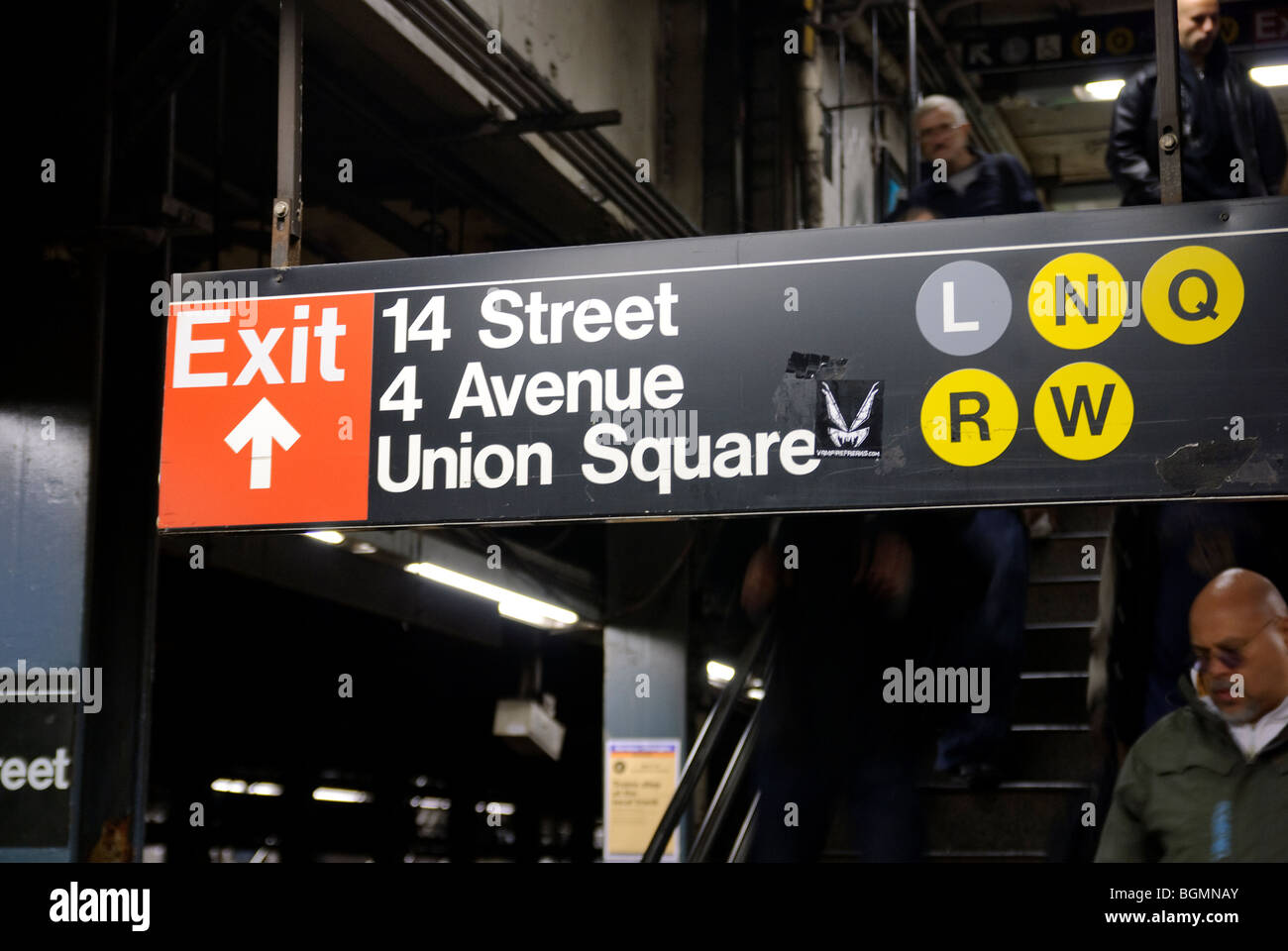 New York City Subway Metro Stock Photo