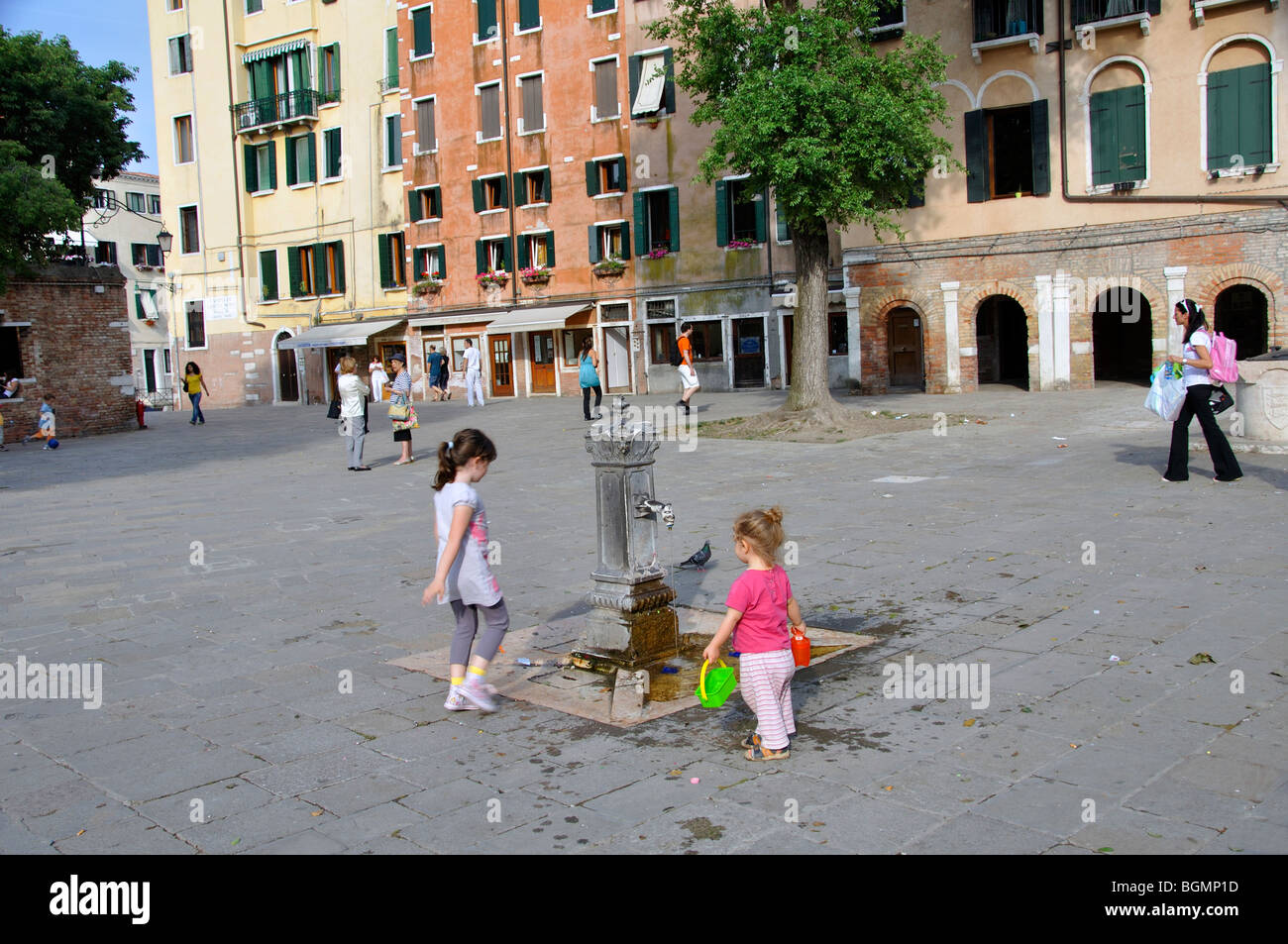 Jewish ghetto, Venice Stock Photo