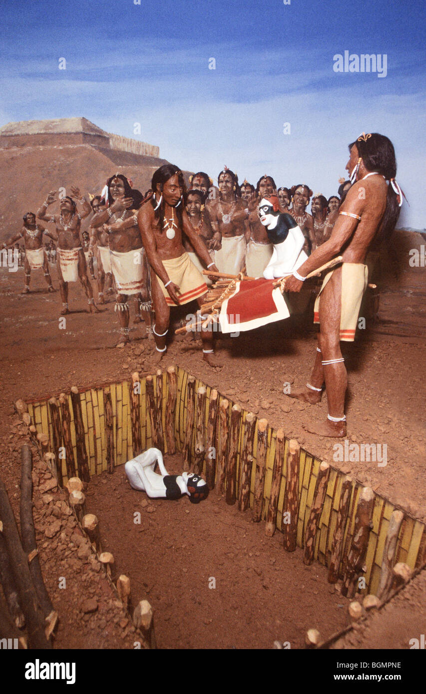 Etowah Indian Mounds village was the center of political, religious life and burials