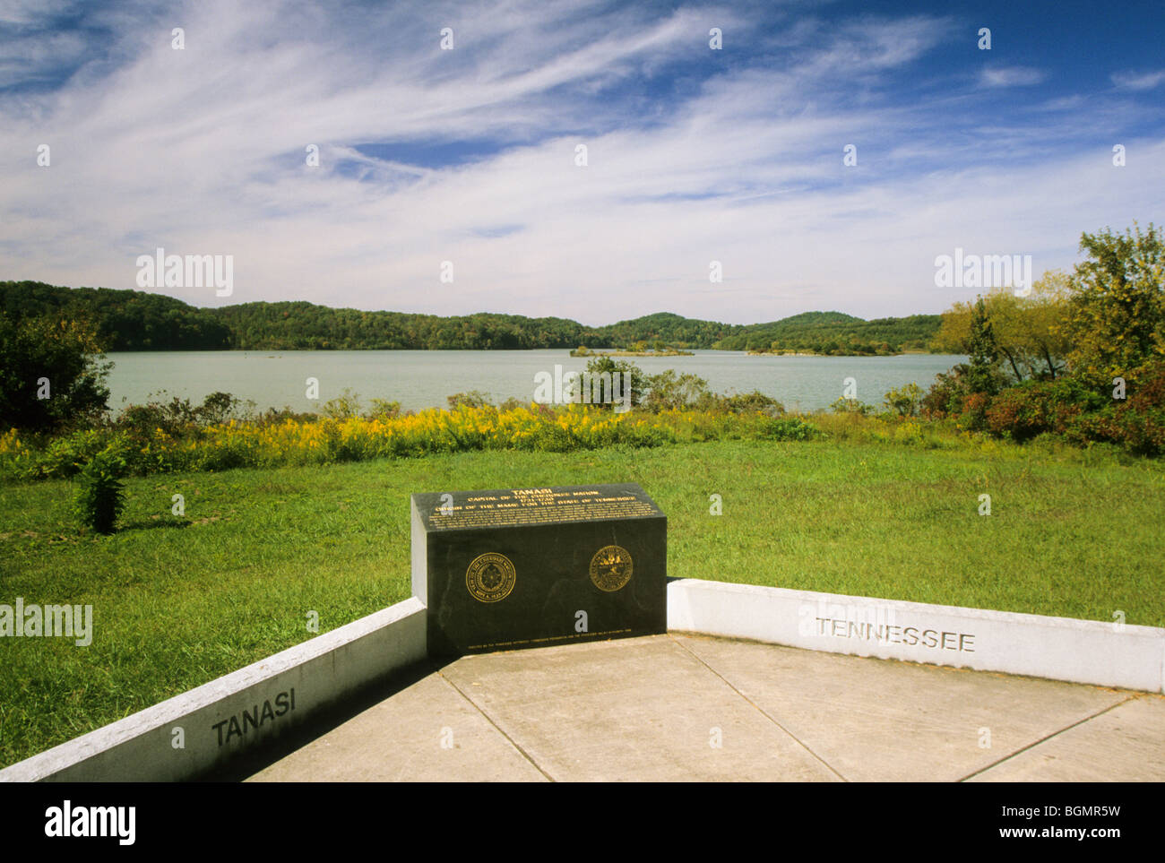 Cherokee memorial at Tanasi, capital of the Cherokee Nation 1721-1730 ...