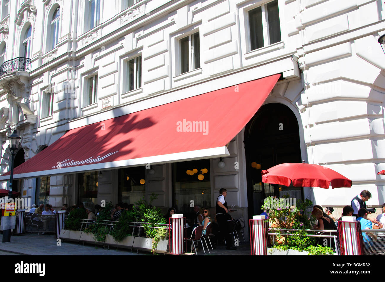 Cafe Griensteidl, Vienna, Austria Stock Photo