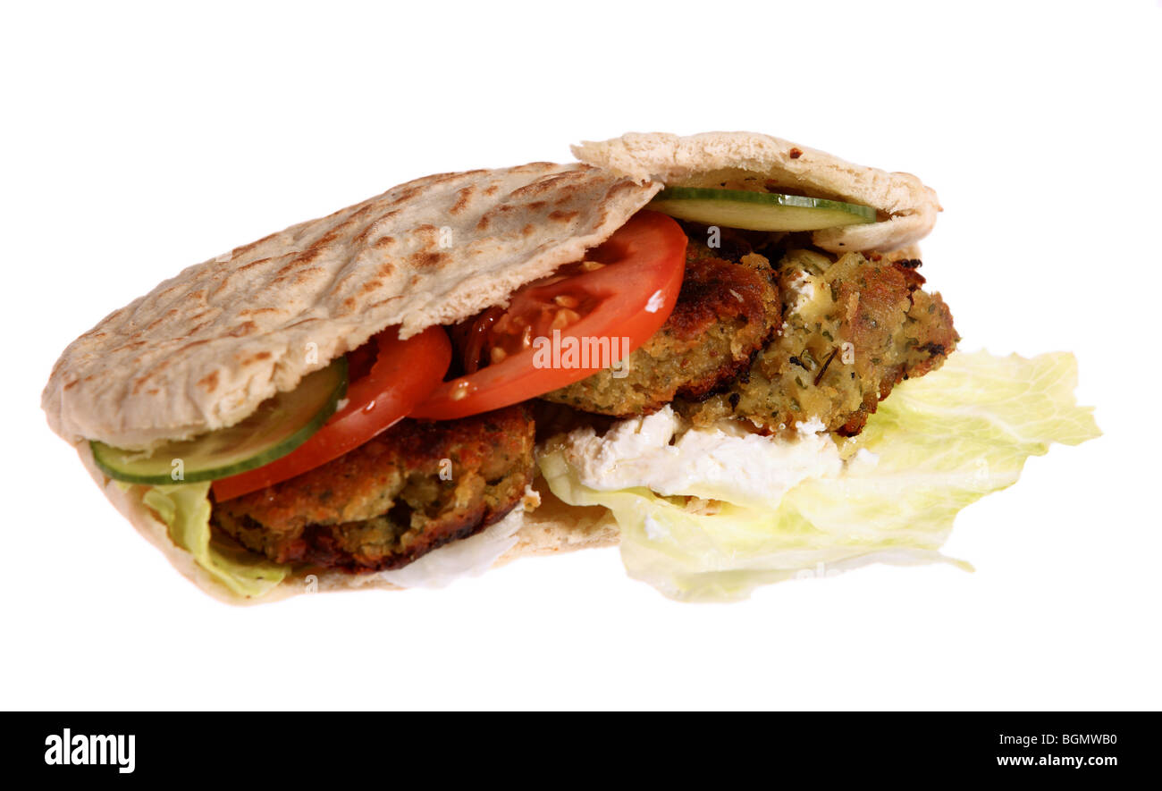 Falafel Sandwich High Resolution Stock Photography and Images Alamy
