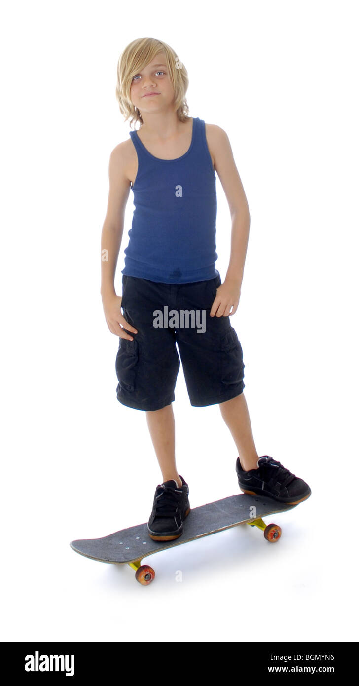 skate kid Stock Photo