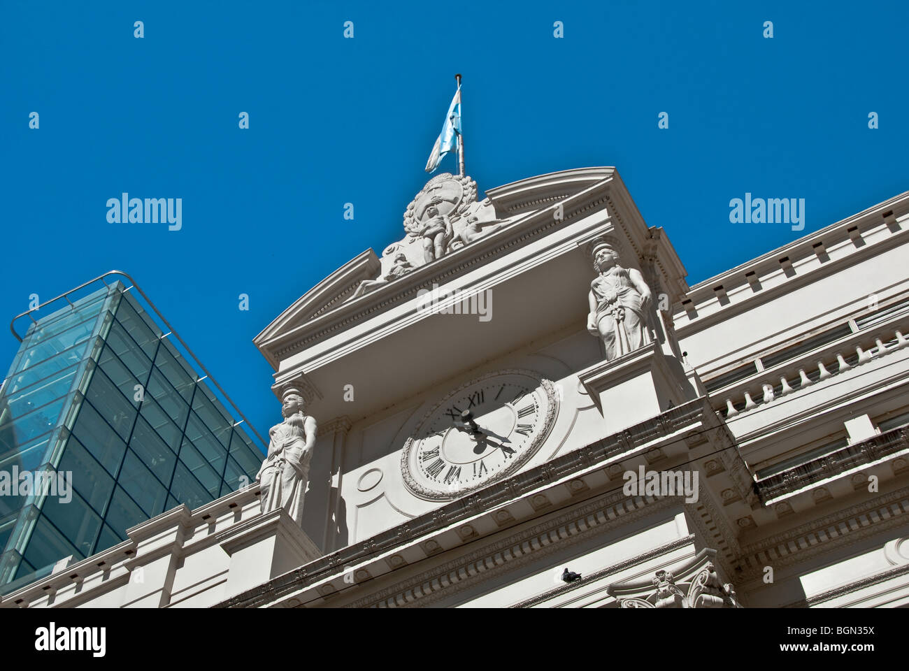 Central Bank of Argentina in Buenos Aires, Argentina Stock Photo