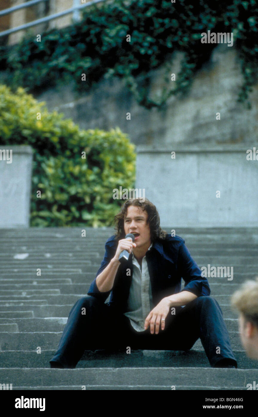 10 Things I Hate About You  Year : 1999 Director : Gil Junger Heath Ledger Stock Photo