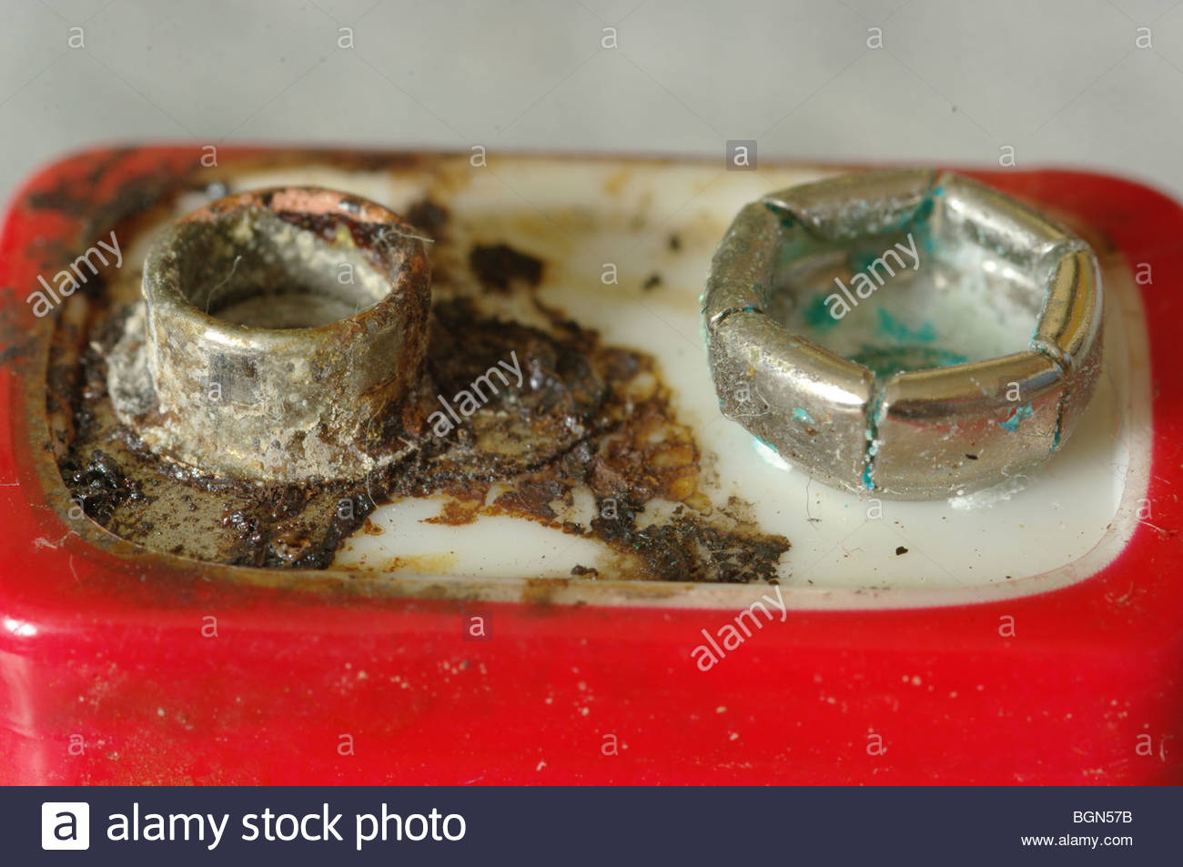 Corroded Batteries High Resolution Stock Photography and Images Alamy