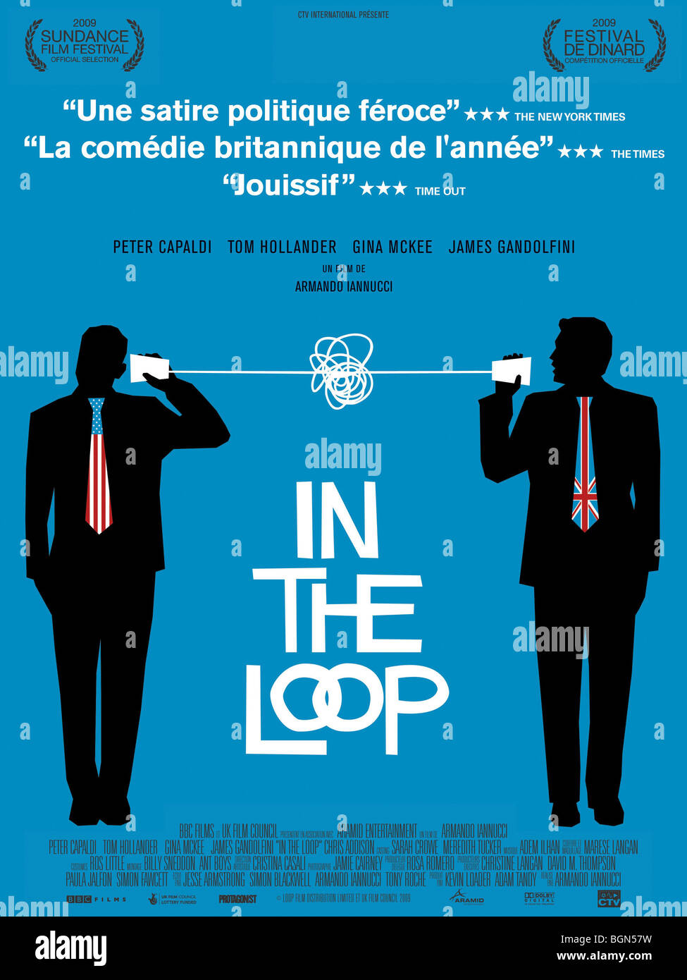 In The Loop Year 2009 Director Armando Iannucci Movie Poster Fr Stock Photo Alamy