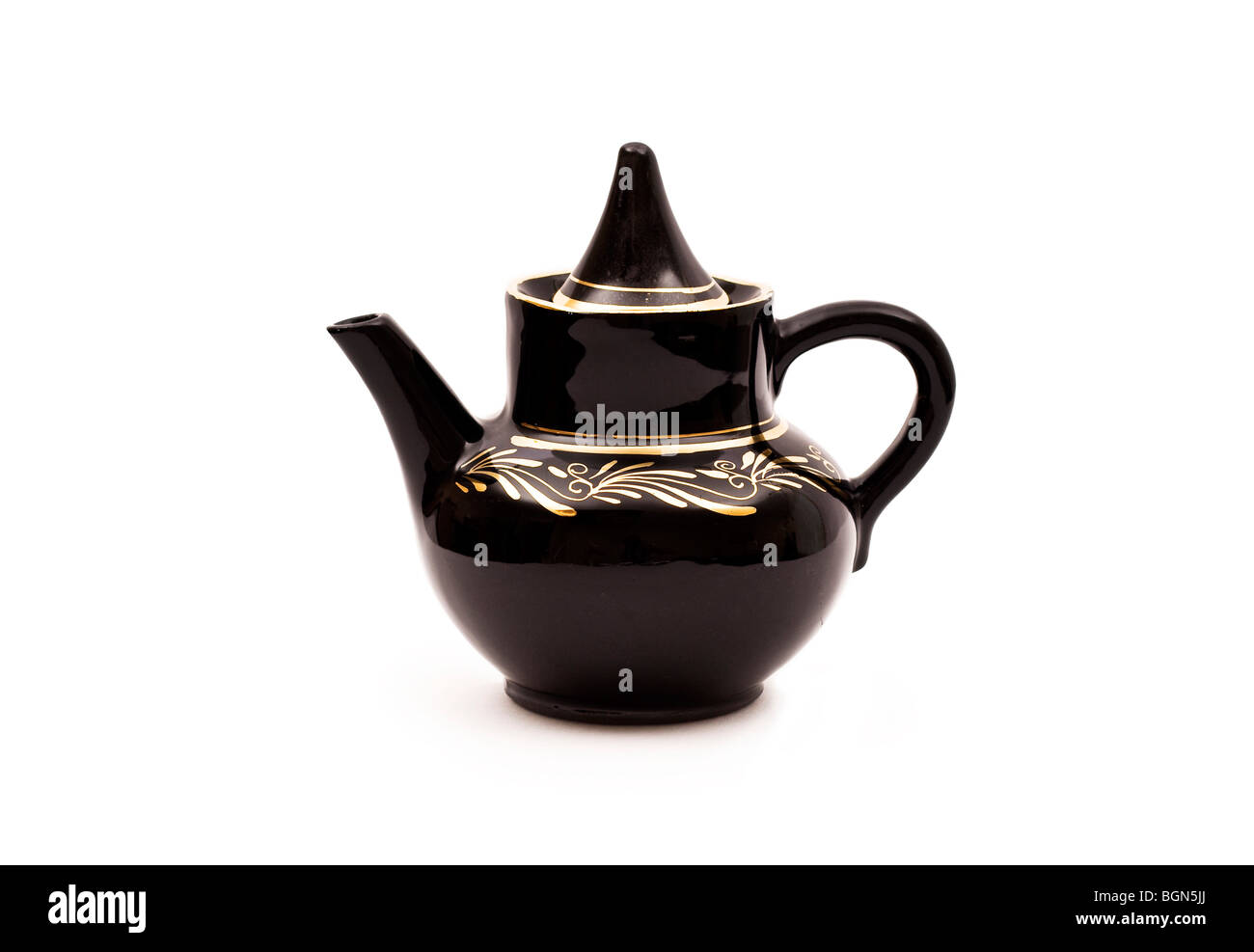 Coffee service full set isolated on white background Stock Photo Alamy