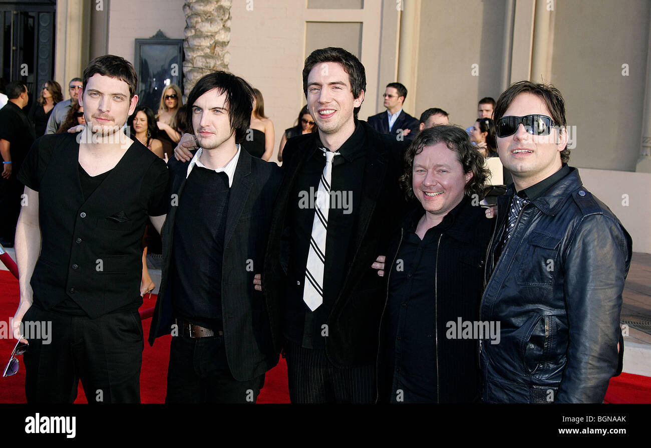 Snow Patrol American Music Awards Downtown Los Angeles California Usa Stock Snow Patrol American Music Awards Downtown Los Angeles California Usa Stock