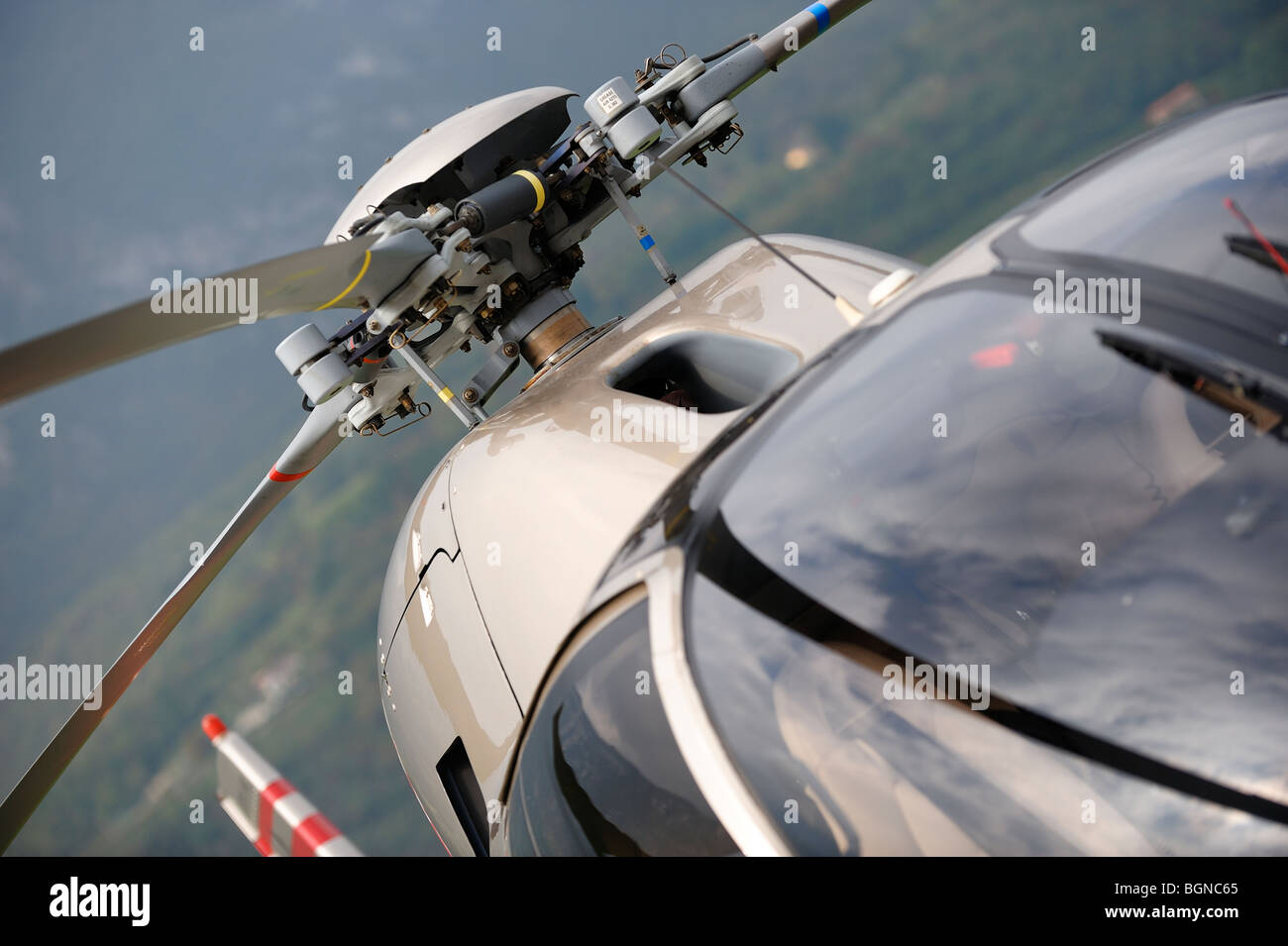 helicopter part Stock Photo