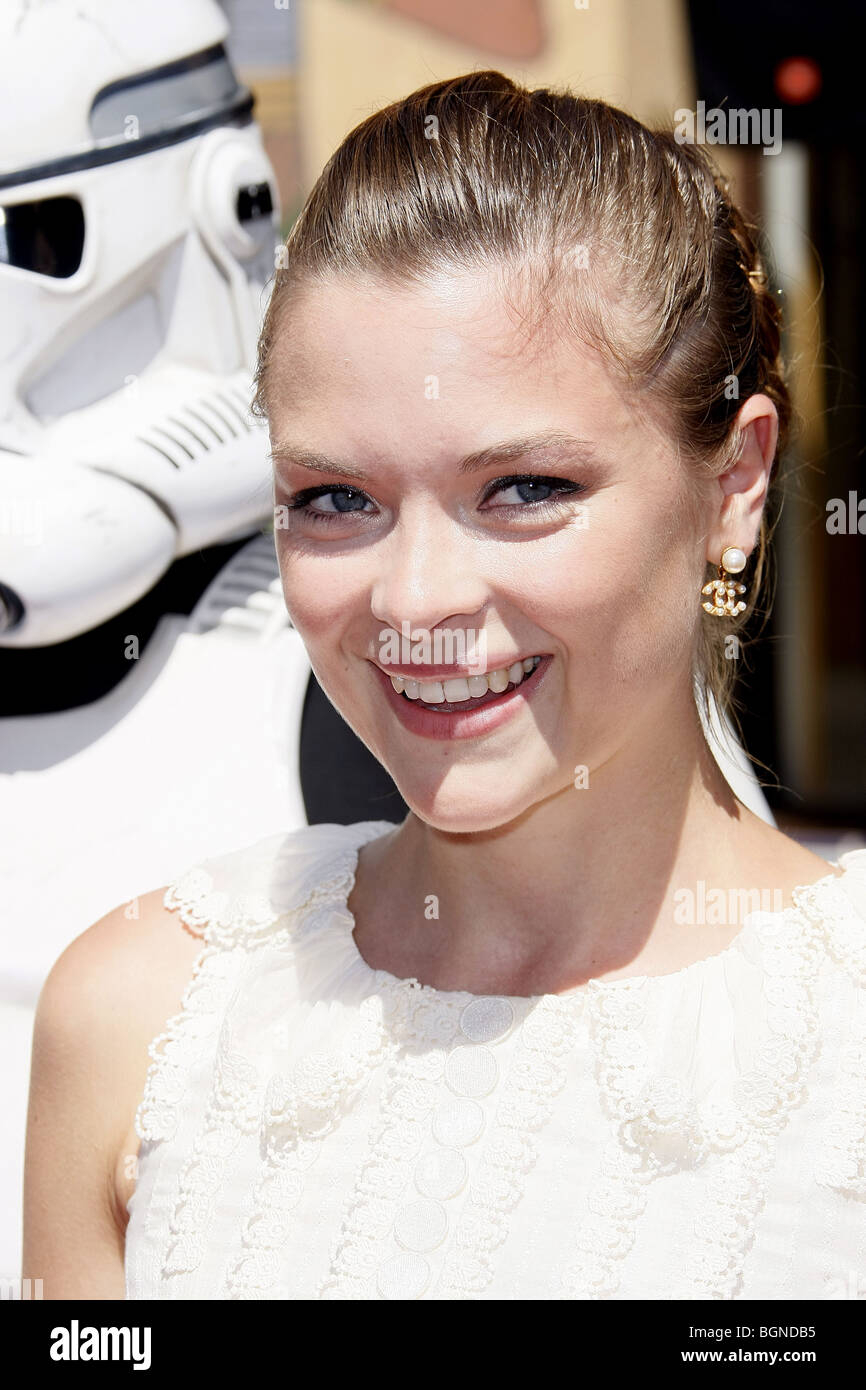 JAIME KING STAR WARS: THE CLONE WARS U.S. PREMIERE EGYPTIAN THEATRE  HOLLYWOOD LOS ANGELES USA 10 August 2008 Stock Photo